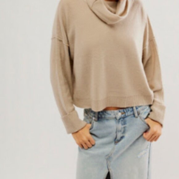 Free People Oliver Cashmere Turtleneck - Picture 1 of 4